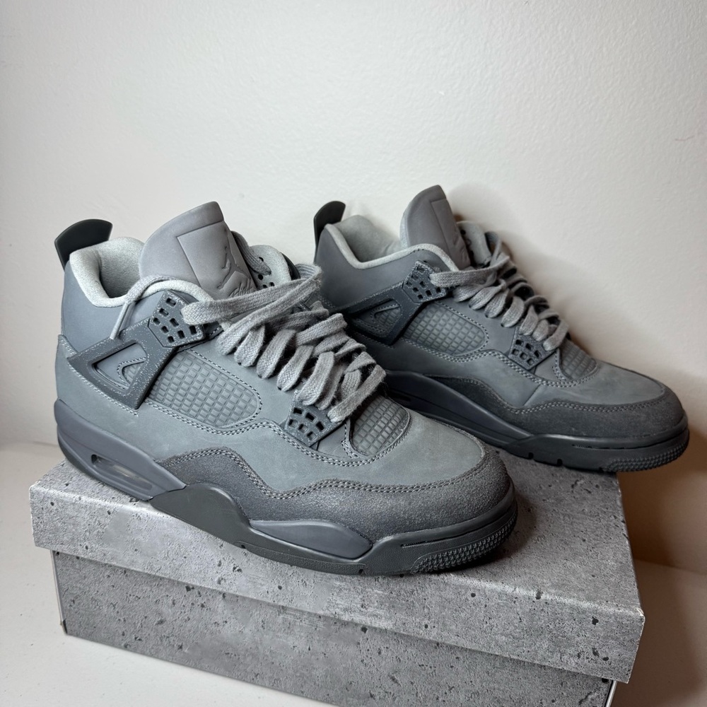 Nike Air Jordan 4 Retro SE - Wet Cement - Mens Size 8.5